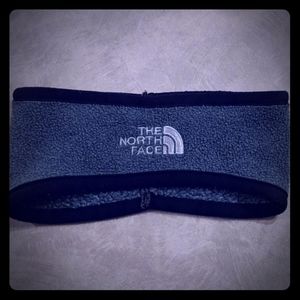 North Face gray fleece women's earband